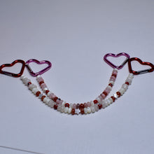 Load image into Gallery viewer, Lovers Gemstone Purse Charm