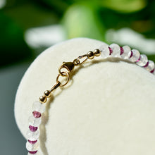Load image into Gallery viewer, Moonstone and Garnet Bracelet