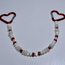 Load image into Gallery viewer, Lovers Gemstone Purse Charm