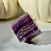 Load image into Gallery viewer, Large Purple Fluorite Cube *please read*