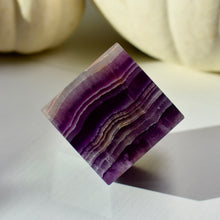 Load image into Gallery viewer, Large Purple Fluorite Cube *please read*