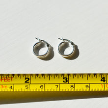 Load image into Gallery viewer, Mini Silver Hoops (Pair)