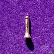 Load image into Gallery viewer, Vintage 14kt Solid Gold Flashlight Charm