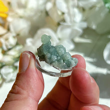 Load image into Gallery viewer, Fluorapophyllite coated Prehnite