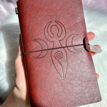 Load image into Gallery viewer, Reddish Brown Leather Notebooks