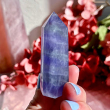 Load image into Gallery viewer, Purple and Green Fluorite Tower