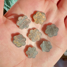 Load image into Gallery viewer, Peachy and Pink Flash Labradorite Snowflakes