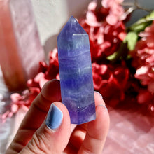 Load image into Gallery viewer, Purple and Green Fluorite Tower
