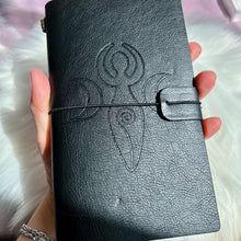 Load image into Gallery viewer, Black Leather Notebooks