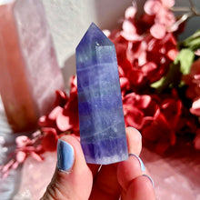Load image into Gallery viewer, Purple and Green Fluorite Tower
