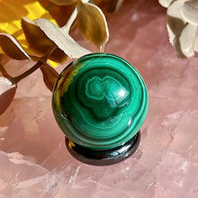 Load image into Gallery viewer, Malachite Sphere