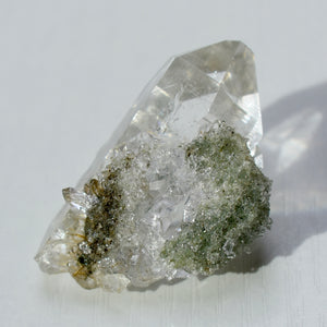 Chlorite and Rutile included Himalayan Quartz Crystal