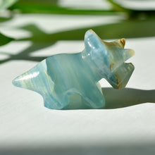 Load image into Gallery viewer, Blue Onyx Triceratops

