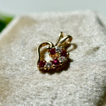 Load image into Gallery viewer, Vintage 10kt Solid Gold Heart Pendant
