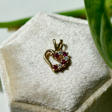 Load image into Gallery viewer, Vintage 10kt Solid Gold Heart Pendant
