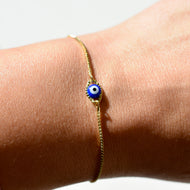 Gold Evil Eye Bracelet