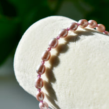 Load image into Gallery viewer, Lilac Pearls x Garnet Bracelet
