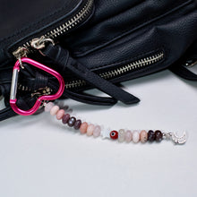 Load image into Gallery viewer, Lovers Gemstone Purse Charm or Keychain
