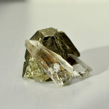 Load image into Gallery viewer, Pyrite with Quartz from Spruce Ridge, Washington
