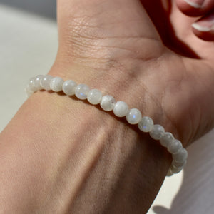 Moonstone Bracelet 6mm Beads