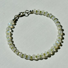 Load image into Gallery viewer, Moonstone and Peridot Bracelet
