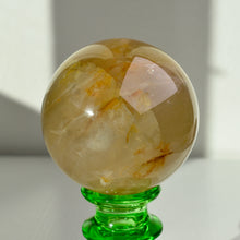 Load image into Gallery viewer, Large Smoky Quartz Sphere with Star
