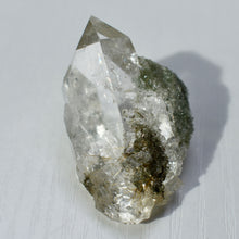 Load image into Gallery viewer, Chlorite and Rutile included Himalayan Quartz Crystal
