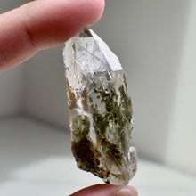 Load image into Gallery viewer, Chlorite and Rutile included Himalayan Quartz Crystal
