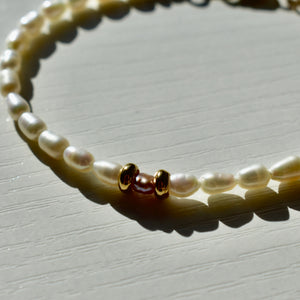 Freshwater Pearl x Gold Fill Bracelet
