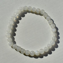 Load image into Gallery viewer, Moonstone Bracelet 6mm Beads
