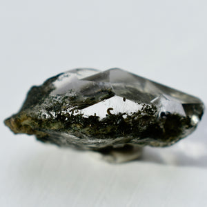 Chlorite and Rutile included Himalayan Quartz Crystal