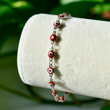 Load image into Gallery viewer, Red Evil Eye Bracelet
