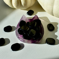 Black Obsidian Smooth Stone