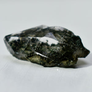 Chlorite and Rutile included Himalayan Quartz Crystal