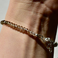 Load image into Gallery viewer, Smoky Quartz Gradient and Freshwater Pearl Bracelet
