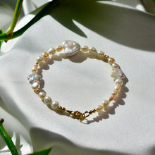 Load image into Gallery viewer, Mixed Freshwater Pearl Bracelet
