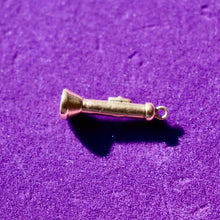 Load image into Gallery viewer, Vintage 14kt Solid Gold Flashlight Charm
