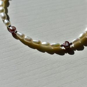 Freshwater Pearl x Sterling Silver Bracelet