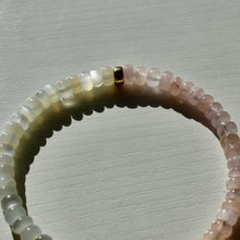 Load image into Gallery viewer, Morganite x Moonstone Bracelet
