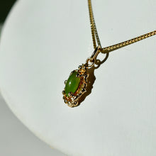 Load image into Gallery viewer, Nephrite Jade Nugget Necklace
