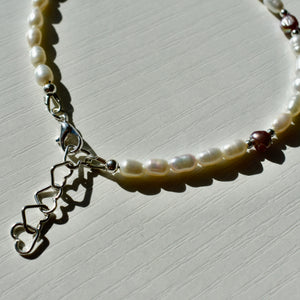 Freshwater Pearl x Sterling Silver Bracelet