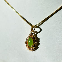 Load image into Gallery viewer, Nephrite Jade Nugget Necklace

