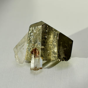 Pyrite with Quartz from Spruce Ridge, Washington