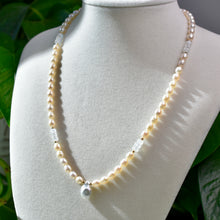 Load image into Gallery viewer, Divinity - Pearl and Moonstone Necklace
