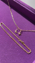 Load and play video in Gallery viewer, 14kt Solid Gold Star Charm
