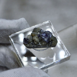 Purple and Blue Fluorite