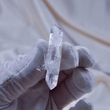 Load image into Gallery viewer, Double Terminated Lemurian Crystal Point
