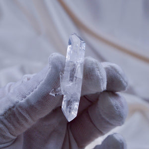 Double Terminated Lemurian Crystal Point