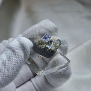 Purple and Blue Fluorite