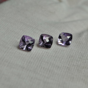 Faceted Amethyst Square
